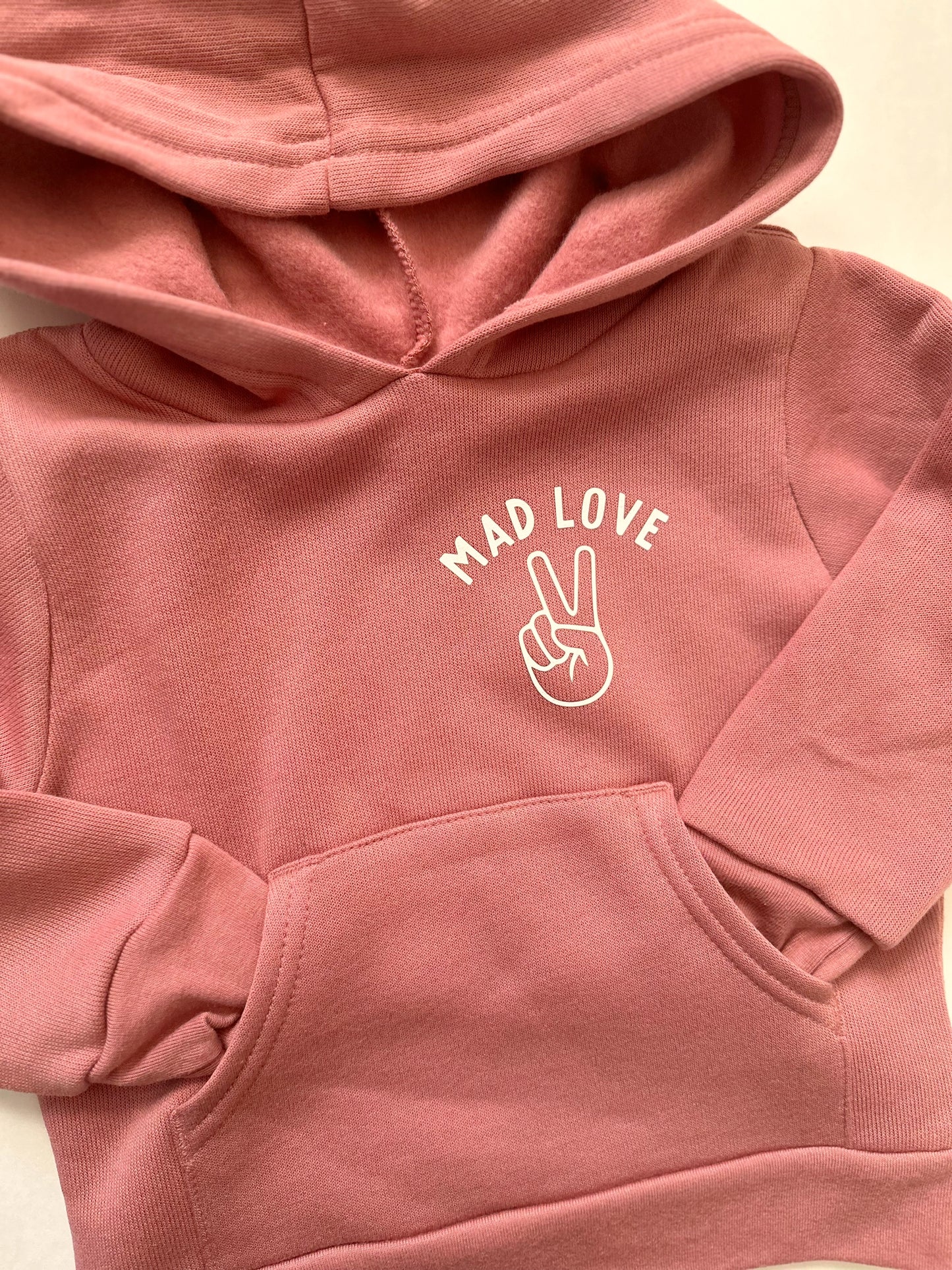 Mad Love For My Mama Hoodie Mauve