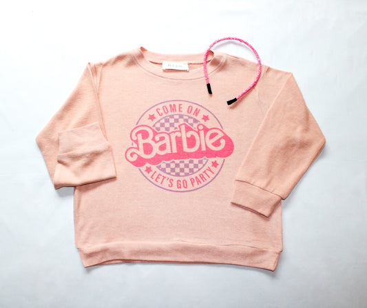 Come on Barbie Long Sleeve Rose