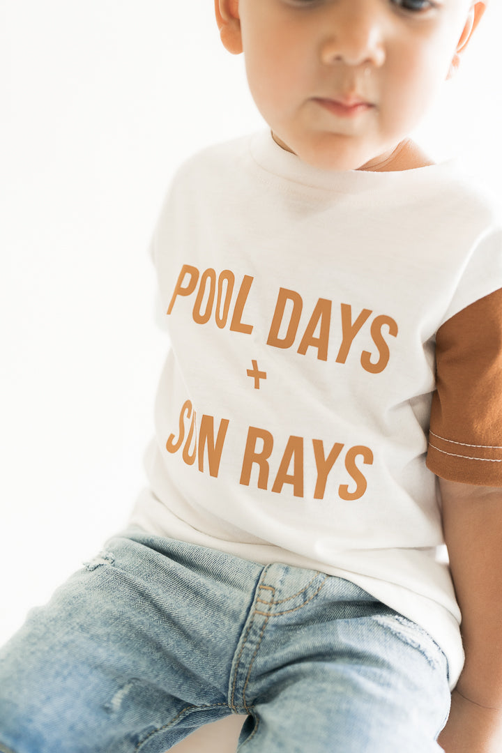 Pool Days + Sun Rays Tee